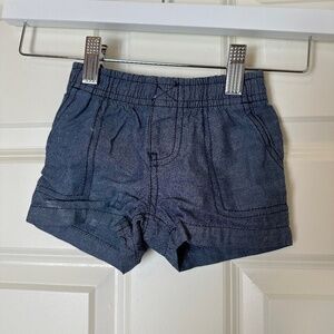 Carter's Blue Jean Shorts Baby Size 3months